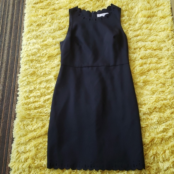 Loft Black Shift Dress - Picture 2 of 5